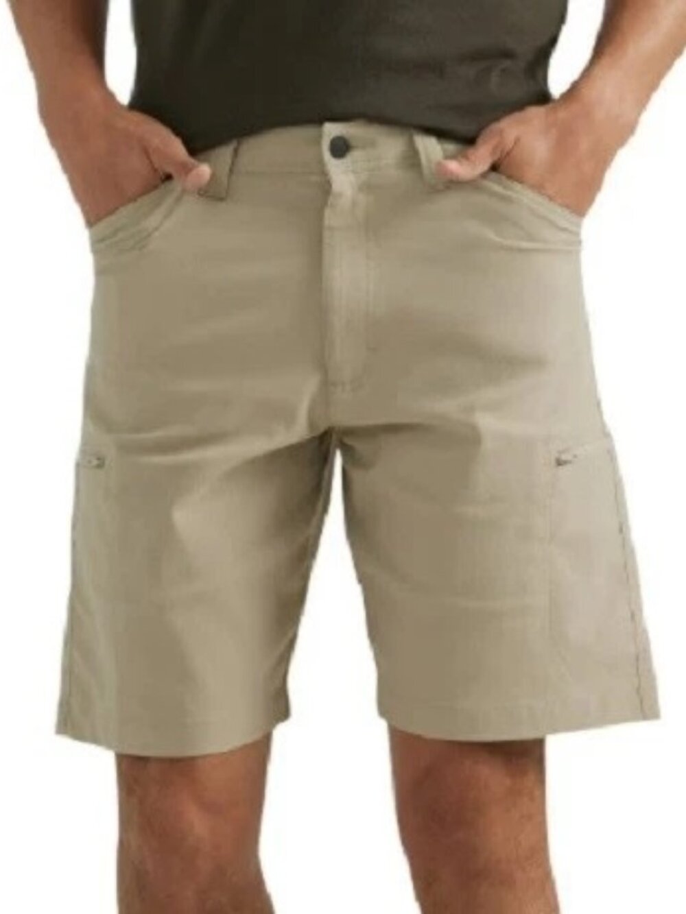 Wrangler Men's Outdoor UPF 50+ Performance Zip Cargo 10” Inseam Short NWT 42